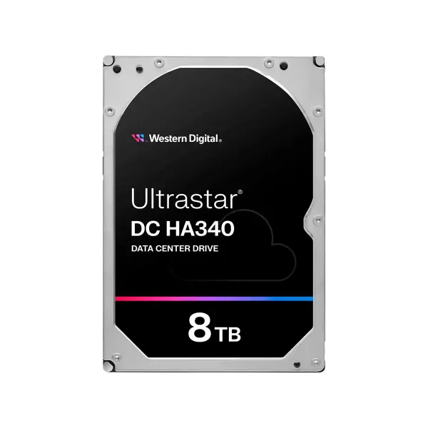WD HDD Server WD Ultrastar DC HA340 8TB 512e SE, 3.5’’, 256MB, 7200 RPM, SATA, SKU: 0B47078