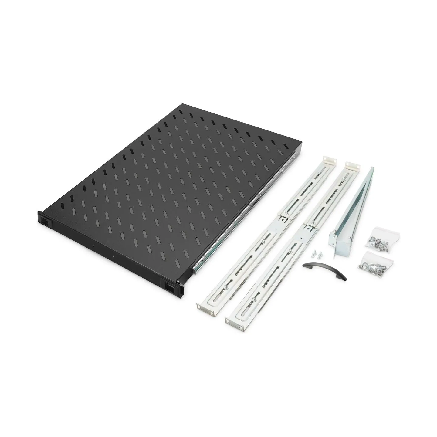 Digitus Extendible Shelf for 483 mm Cabinets | DN-19 TRAY-2-1000SW | Black