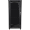 Lanberg | Rack cabinet 19" free-standing 27U/600x600 (flat pack) | FF01-6627-12B | Black