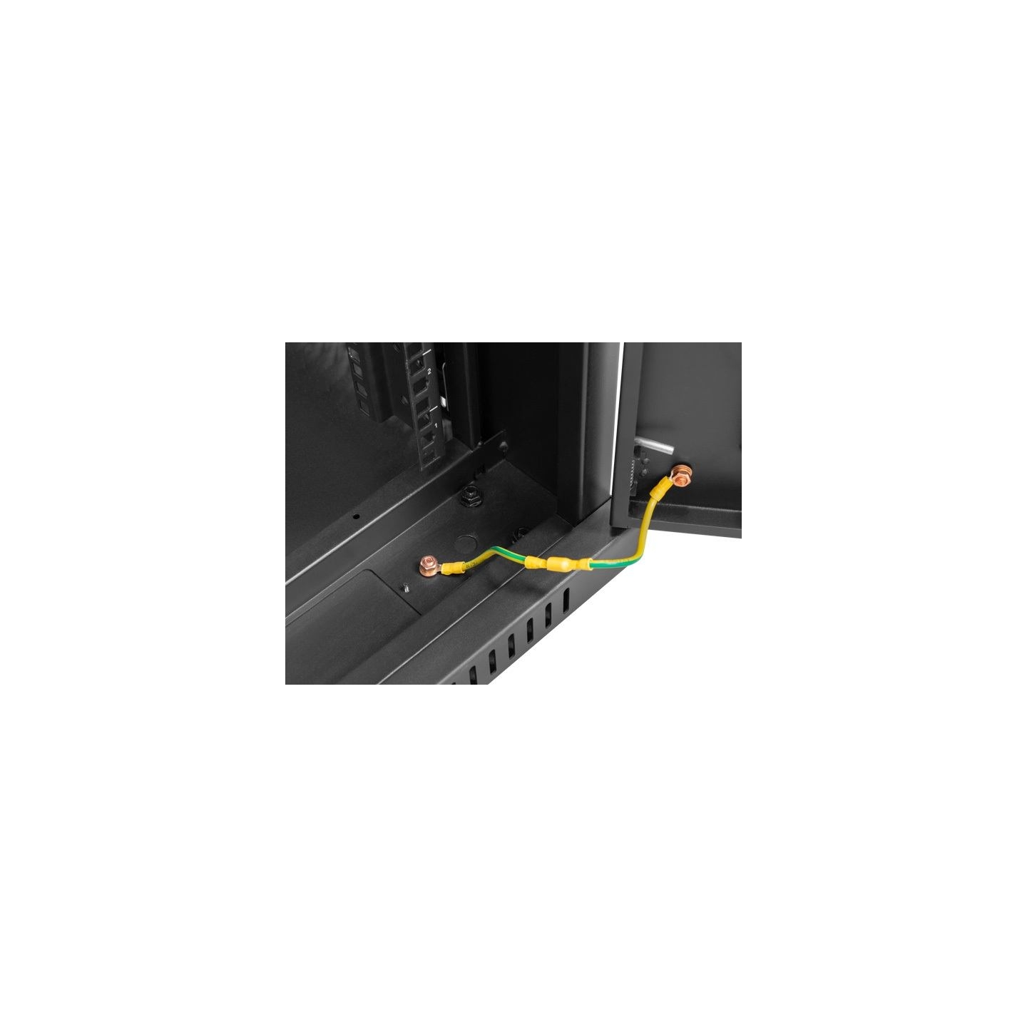 Lanberg | Rack cabinet 19" free-standing 27U/600x600 (flat pack) | FF01-6627-12B | Black