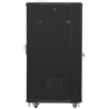 Lanberg | Rack cabinet 19" free-standing 27U/600x800 (flat pack) | FF01-6827-12B | Black