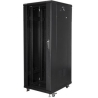 Lanberg | Rack cabinet 19" free-standing 32U/600x800 (flat pack) | FF01-6832-12B | Black