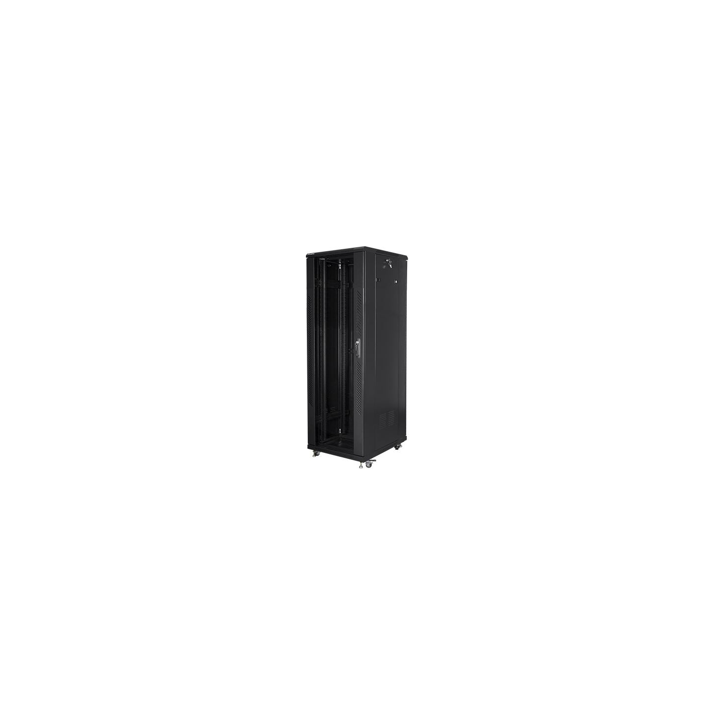 Lanberg | Rack cabinet 19" free-standing 37U/600x800 (flat pack) | FF01-6837-12B | Black