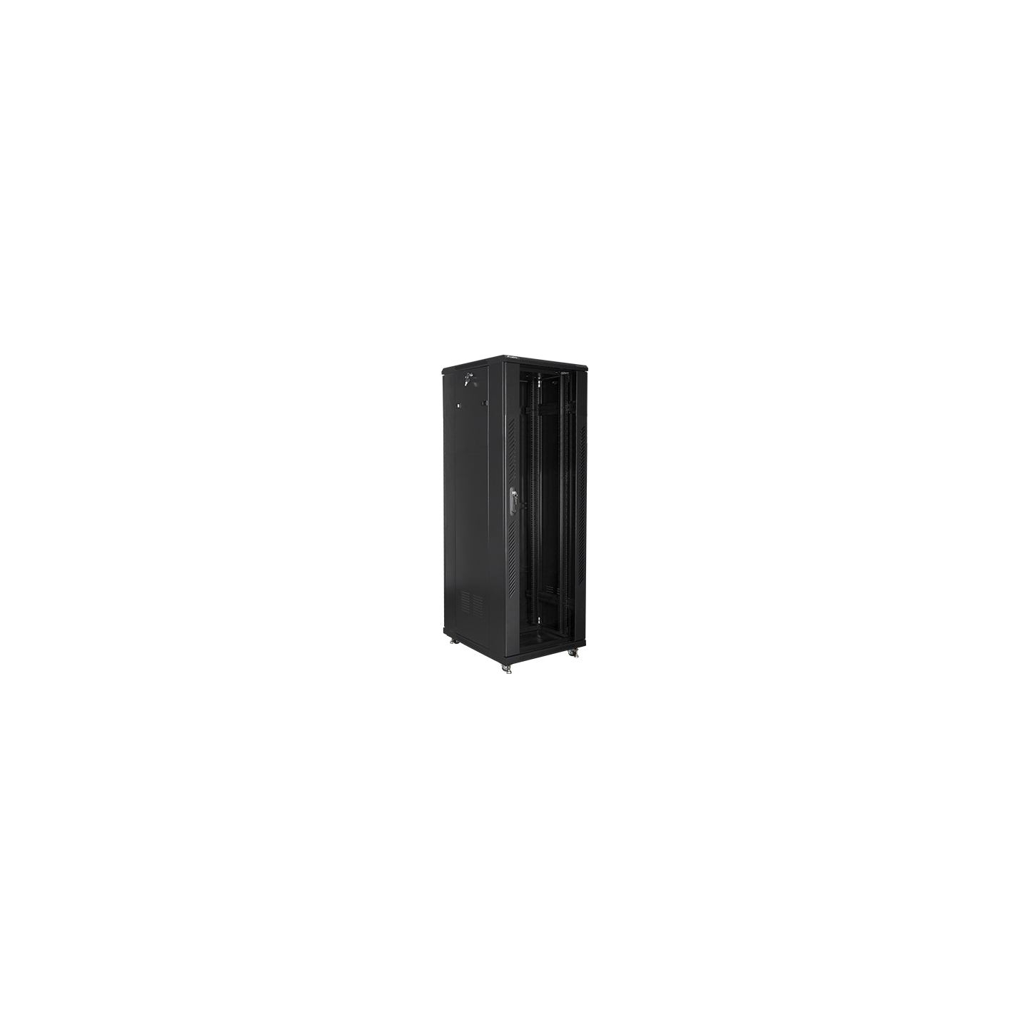 Lanberg | Rack cabinet 19" free-standing 37U/600x800 (flat pack) | FF01-6837-12B | Black