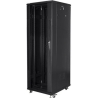 Lanberg | Rack cabinet 19" free-standing 37U/600x800 (flat pack) | FF01-6837-12B | Black