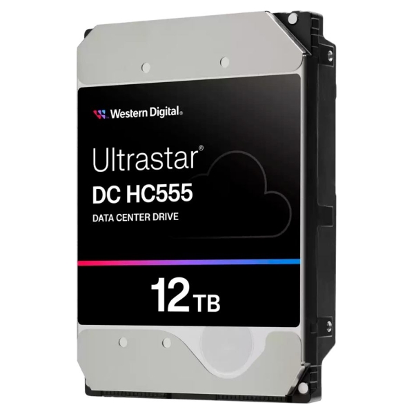 WD HDD Server WD Ultrastar DC HC555 12TB 512e SE, 3.5", 512MB, 7200 RPM, SATA, NP3, SKU: 0B48720
