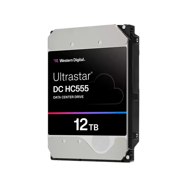 WD HDD Server WD Ultrastar DC HC555 12TB 512e SE, 3.5", 512MB, 7200 RPM, SATA, NP3, SKU: 0B48720