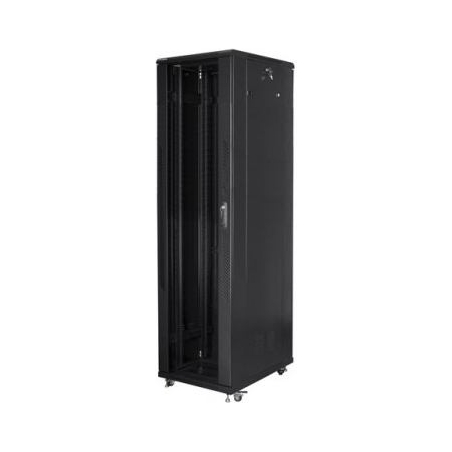 Lanberg | Rack cabinet 19" free-standing 37U/800x800 (flat pack) | FF01-8837-12B | Black