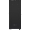 Lanberg | Rack cabinet 19" free-standing 42U/600x1000 (flat pack) with glass door lCD V2 | FF01-6042-12BL | Black