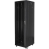 Lanberg | Rack cabinet 19" free-standing 42U/600x800 (flat pack) | FF01-6842-12B | Black