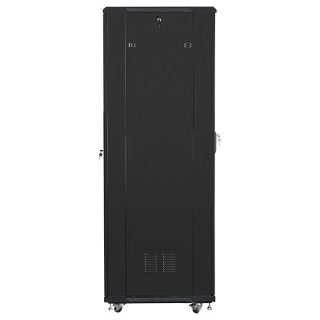 Lanberg | Rack cabinet 19" free-standing 42U/600x800 (flat pack) | FF01-6842-12B | Black