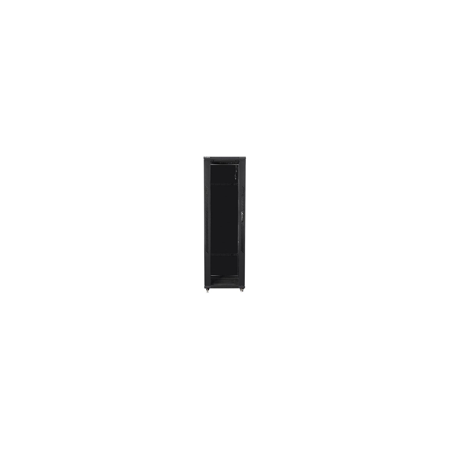 Lanberg | Rack cabinet 19" free-standing 42U/600x800 (flat pack) | FF01-6842-12B | Black