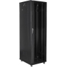 Lanberg | Rack cabinet 19" free-standing 42U/600x800 (flat pack) | FF01-6842-12B | Black