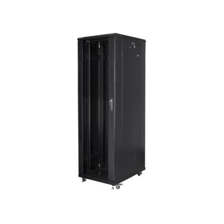 Lanberg | Rack cabinet 19" free-standing 42U/800x800 (flat pack) | FF01-8842-12B | Black