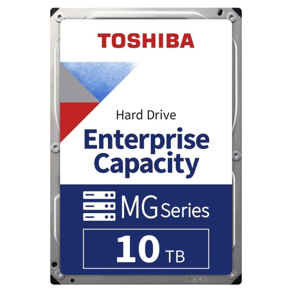 Toshiba HDD Server TOSHIBA MG10 10TB CMR 512e, 3.5'', 512MB, 7200RPM, SATA, SKU: HDEB026GEA51F