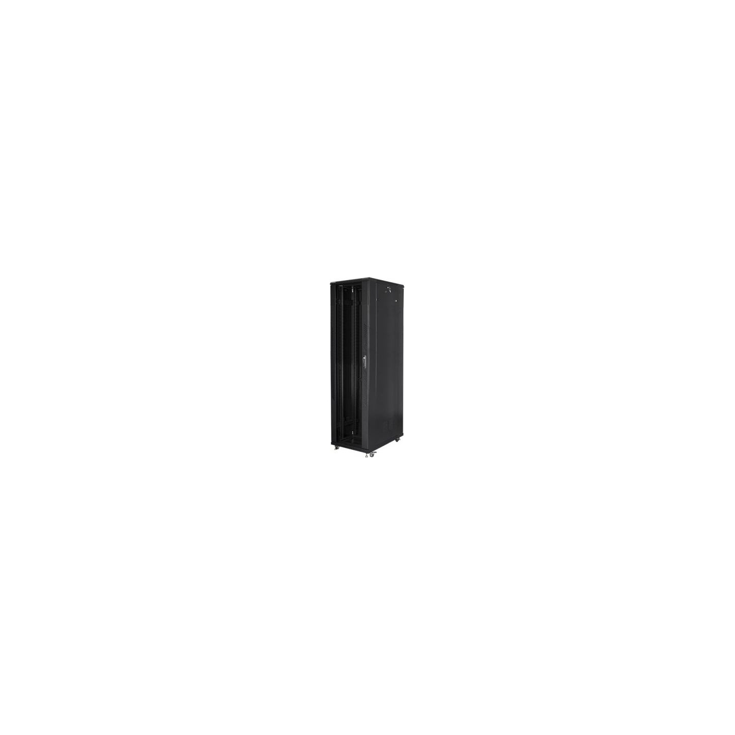 Lanberg | Rack cabinet 19" free-standing 47U/800x1000 (flat pack) | FF01-8047-12B | Black