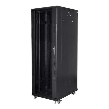 Lanberg | Rack cabinet 19" free-standing 47U/800x800 (flat pack) | FF01-8847-12B | Black