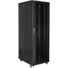 Lanberg | Rack cabinet 19" free-standing 47U/800x800 (flat pack) | FF01-8847-12B | Black