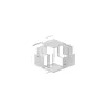 Lanberg Wall mount cabinet 19inch 9U
