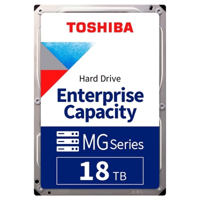 Toshiba HDD Server TOSHIBA MG09 18TB MAMR 512e, 3.5'' SATA, SKU: HDEPZ10GEA51F