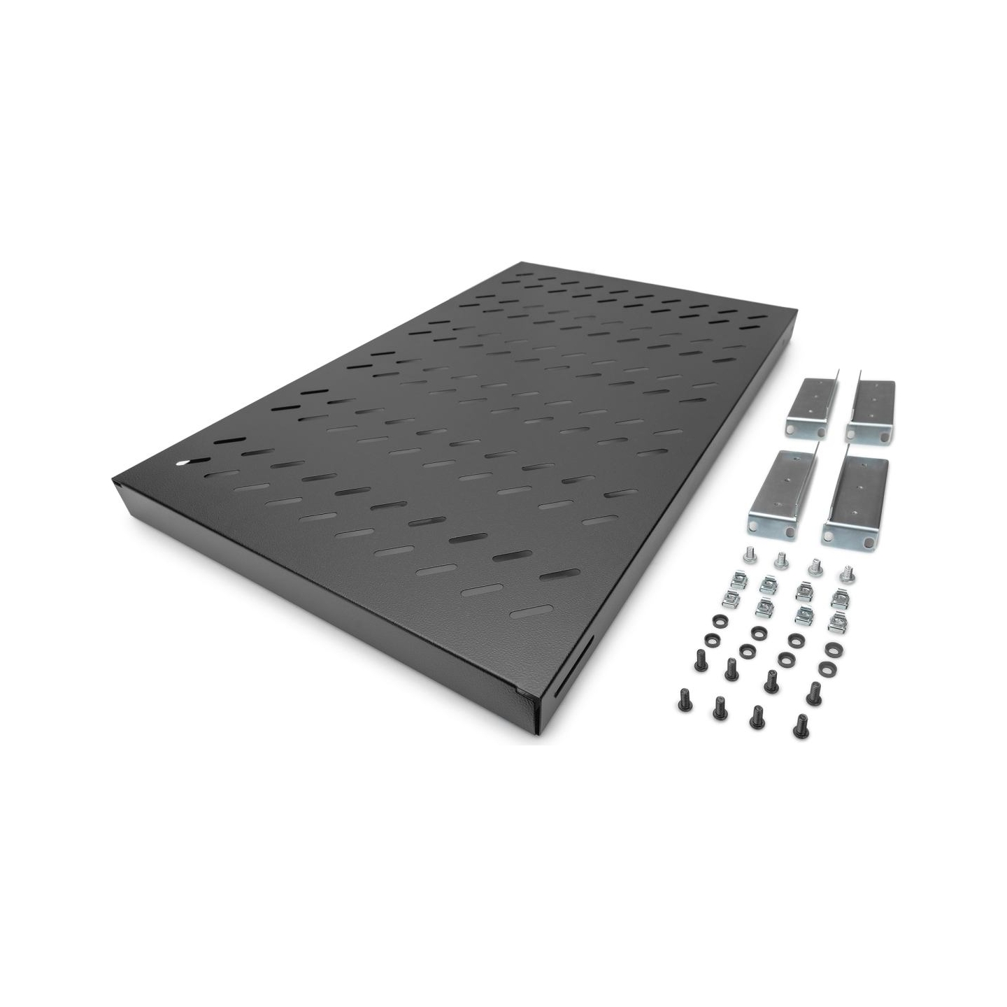 Digitus Shelf with Variable Rails for Fixed Mounting in 483 mm (19") Cabinets | DN-97649