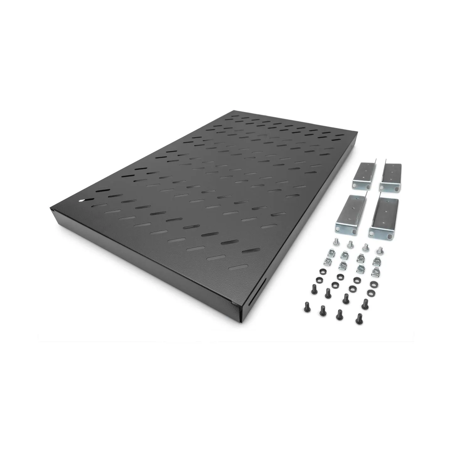 Digitus Shelf with Variable Rails for Fixed Mounting in 483 mm (19") Cabinets | DN-97649