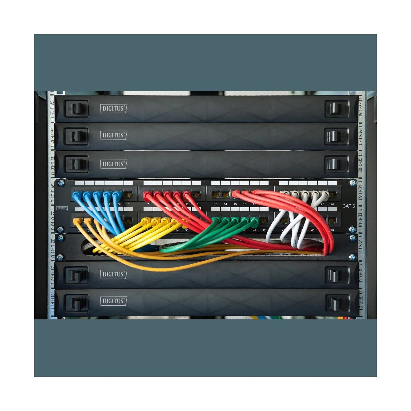 Digitus 1U Blank Panel, snap-in, for network- and server cabinets | DN-97651
