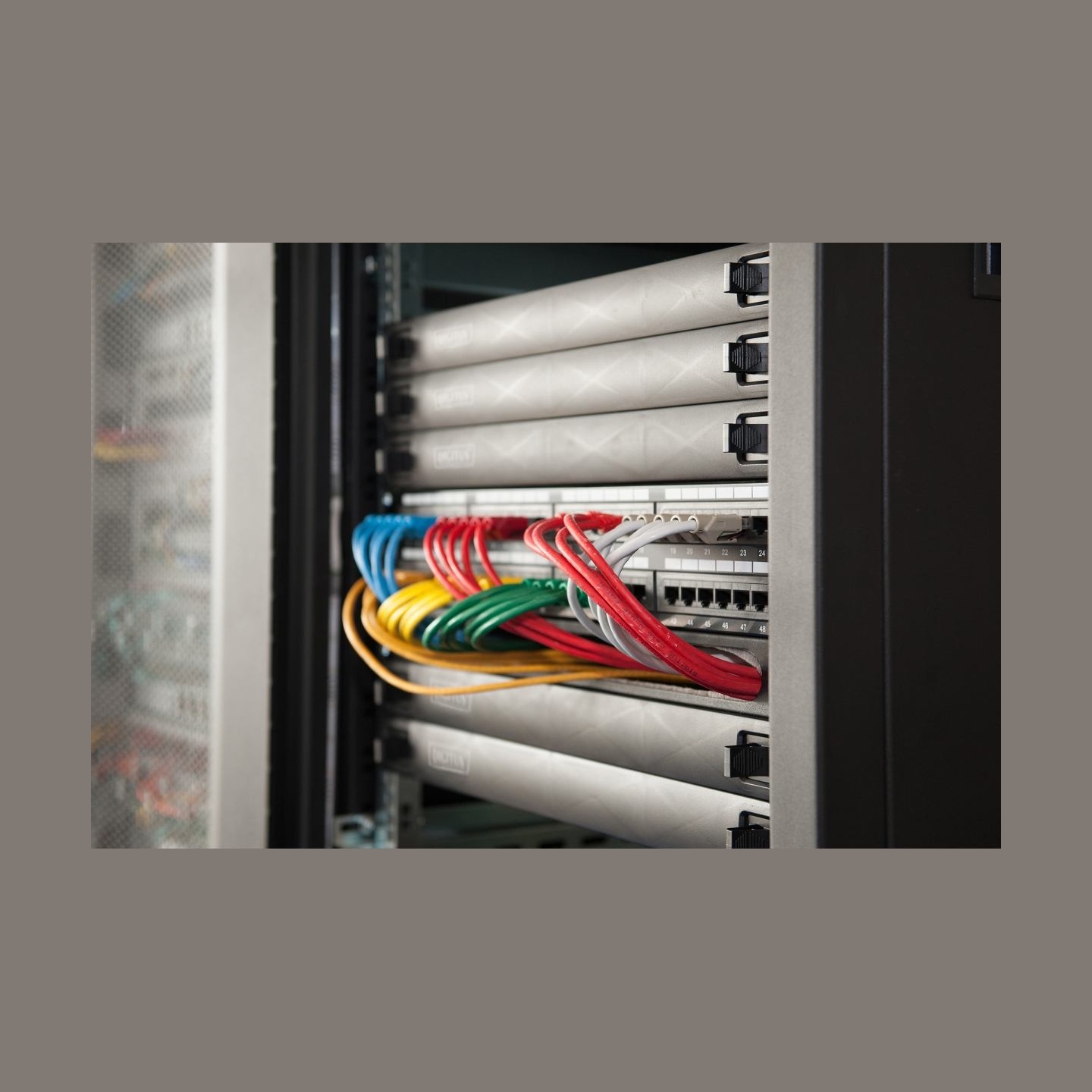 Digitus 1U Blank Panel, snap-in, for network- and server cabinets | DN-97651