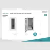 Digitus Computer housing with in-built filter fan and levelling feet | DN-CC 9002 | IP54 | Light grey