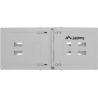 Lanberg Folding Bracket Wall-mount 19" 4U | FB01-5404-10S | Grey