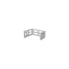 Lanberg Rack wall mount 19" 4U 497x400/240 gray