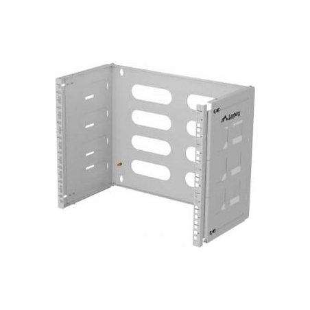 Lanberg Folding Bracket Wall-mount 19" 8U 497x400/240 | FB01-5408-10S | Gray
