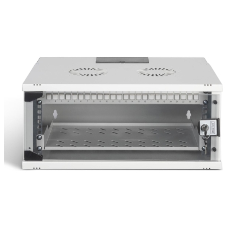 Digitus SOHO Pro network set, 483 mm (19"), 4U, 540 x 400 mm | DN-49200-SET | Light Grey