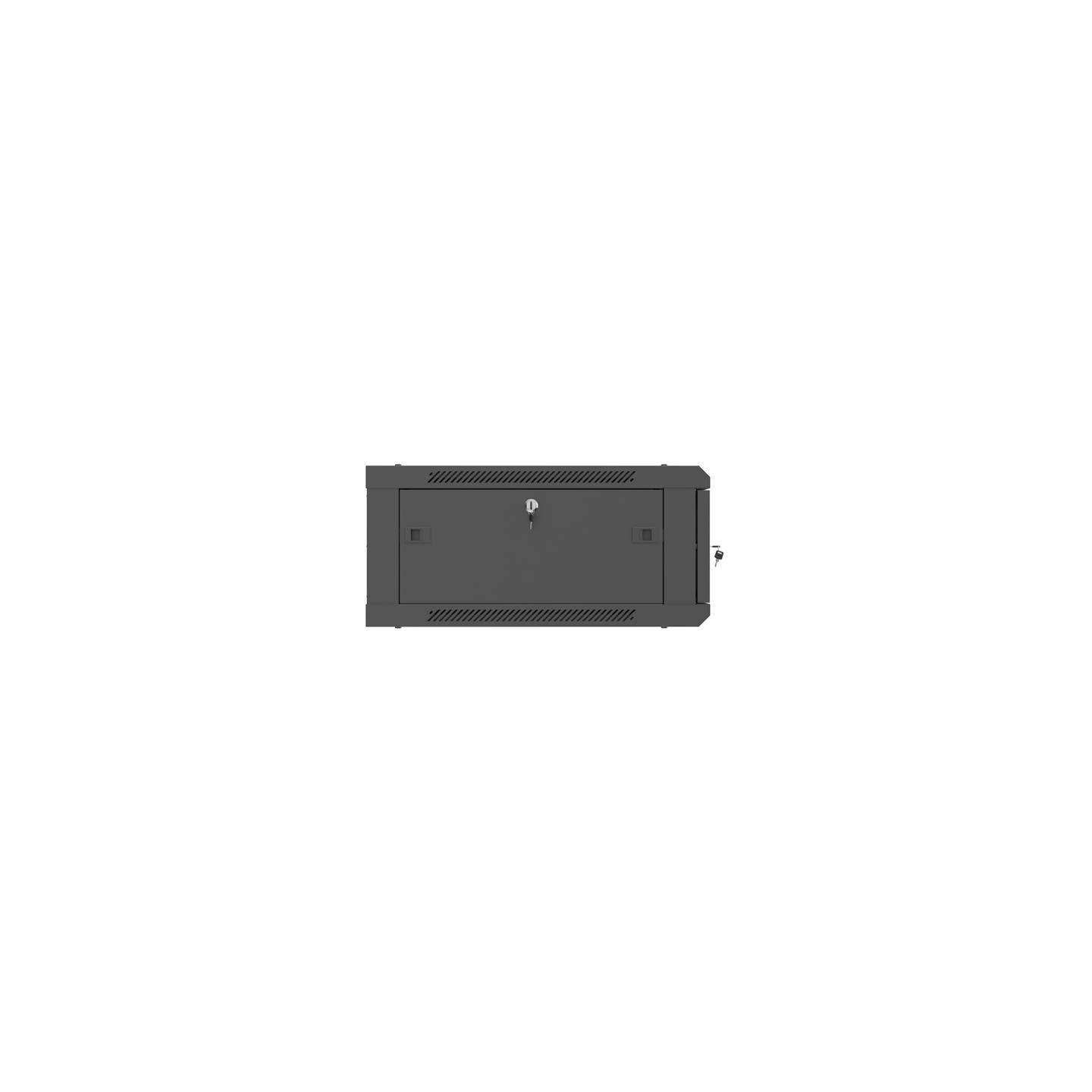 Lanberg Wall mounted installation cabinet 19" 4U 600X600 | WF01-6604-00B | Black