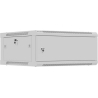 Lanberg Wall mounted installation cabinet 19" 4U 600X600 | WF01-6604-00S | Grey
