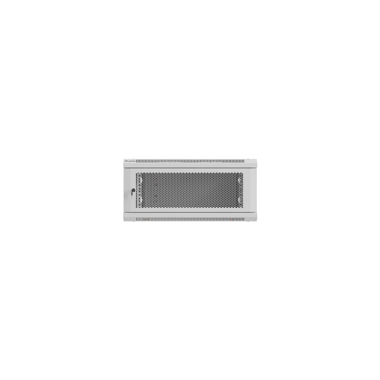 Lanberg Wall mounted installation cabinet 19" 4U 600X600 | WF01-6604-23S | Grey
