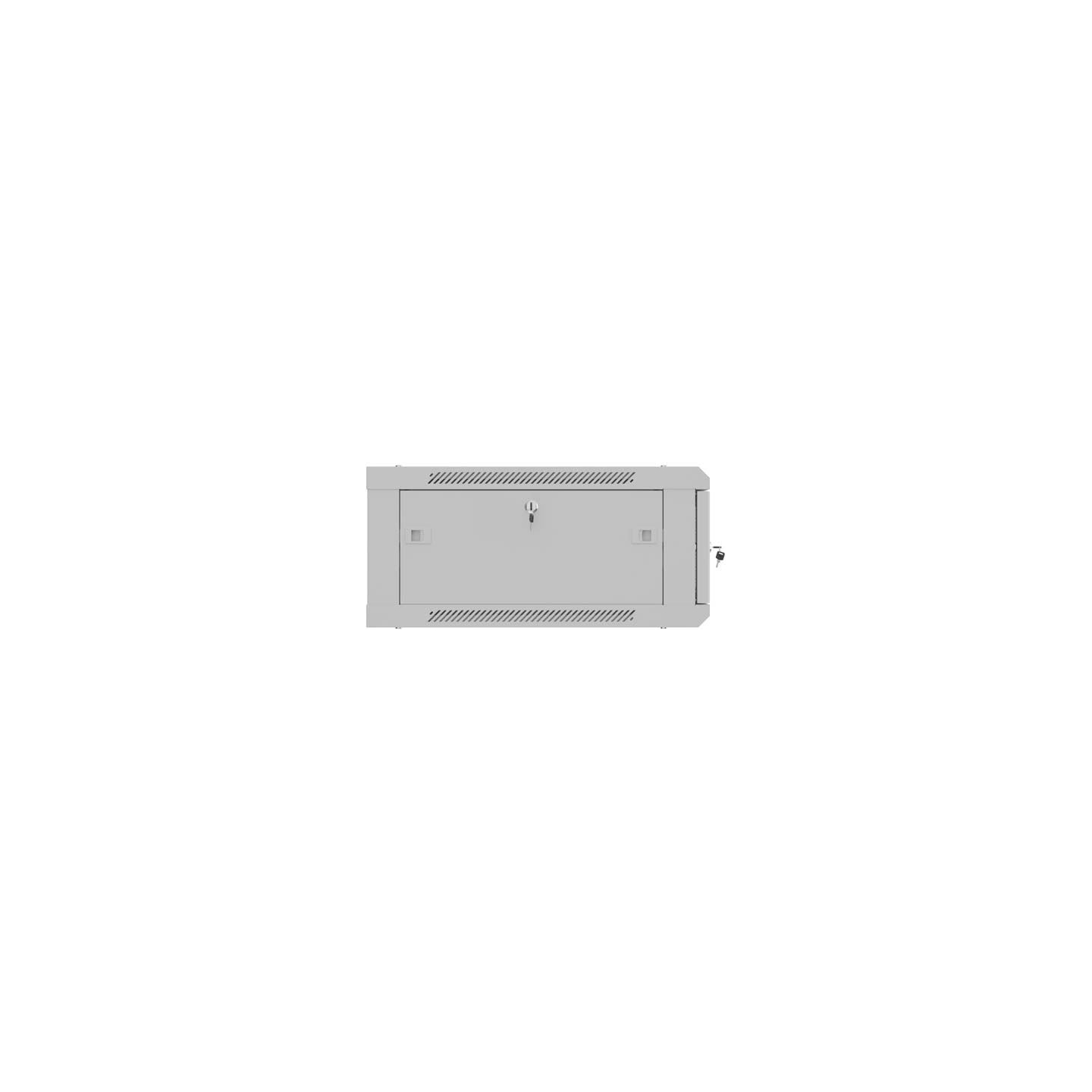 Lanberg Wall mounted installation cabinet 19" 4U 600X600 | WF01-6604-23S | Grey
