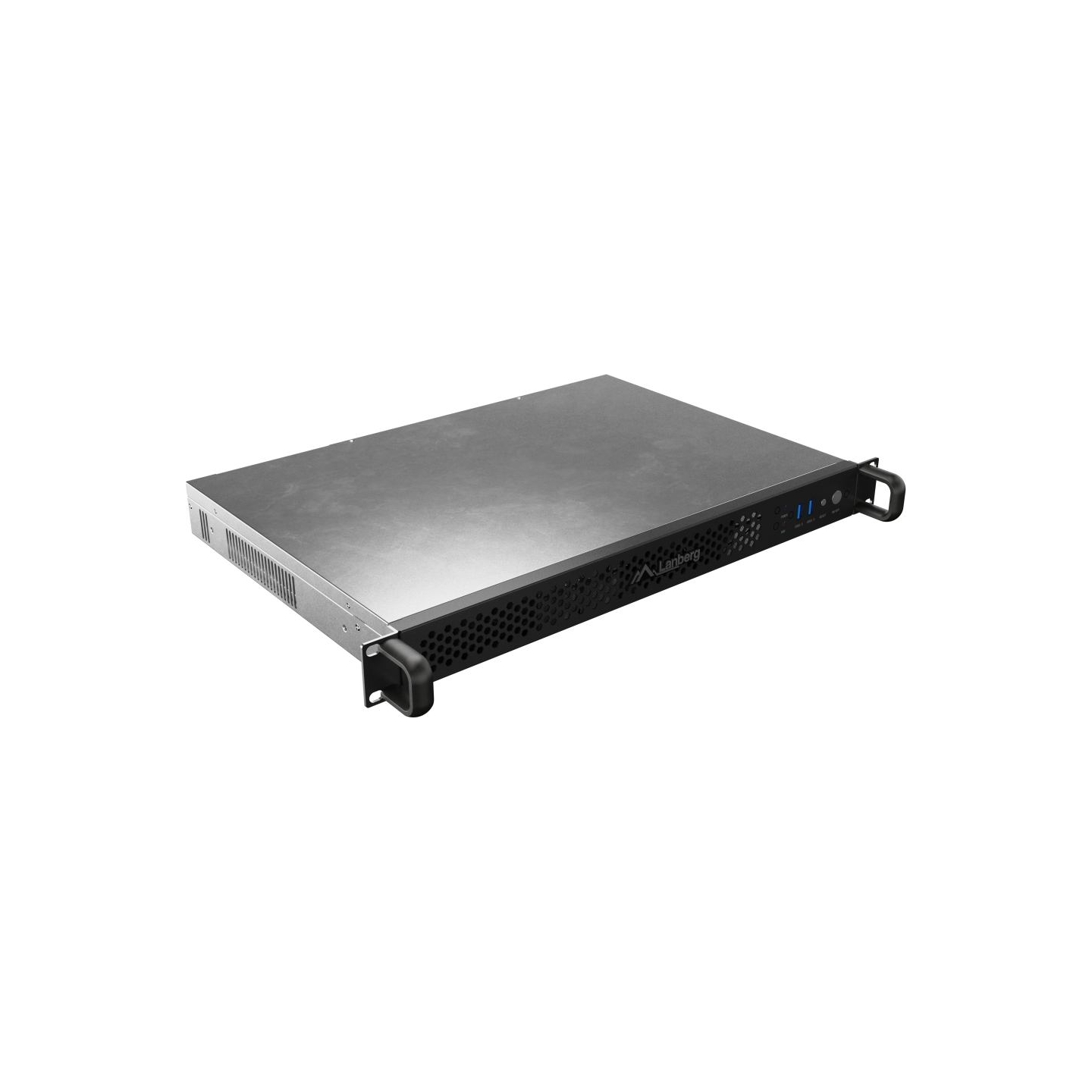 Lanberg Rackmount server chassis ITX 300/10 19"/1U | SC01-3001-10B | Black