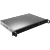 Lanberg Rackmount server chassis ITX 300/10 19"/1U | SC01-3001-10B | Black