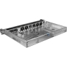 Lanberg Rackmount server chassis ITX 300/10 19"/1U | SC01-3001-10B | Black
