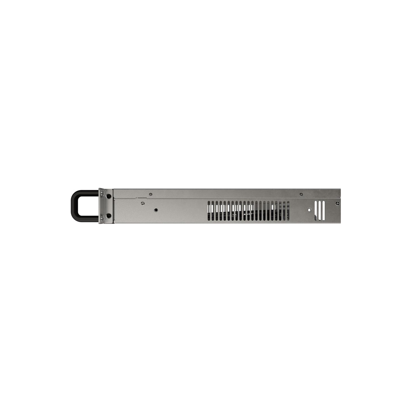 Lanberg Rackmount server chassis ITX 300/10 19"/1U | SC01-3001-10B | Black