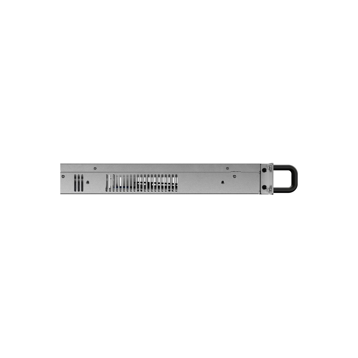 Lanberg Rackmount server chassis ITX 300/10 19"/1U | SC01-3001-10B | Black