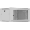 Lanberg Wall mounted installation cabinet 19" 9U 600X600 | WF01-6606-23S | Grey