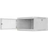 Lanberg Wall mounted installation cabinet 19" 9U 600X600 | WF01-6606-23S | Grey