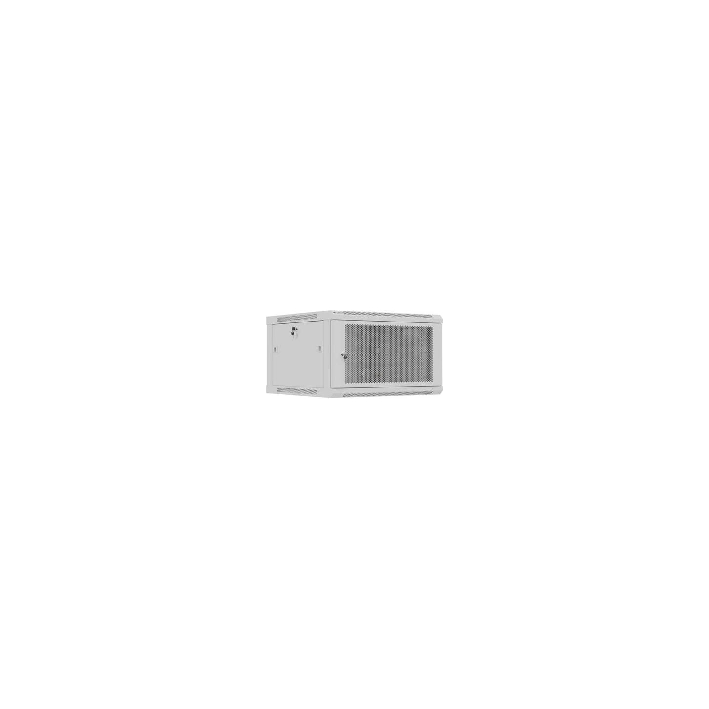 Lanberg Wall mounted installation cabinet 19" 9U 600X600 | WF01-6606-23S | Grey
