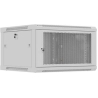 Lanberg Wall mounted installation cabinet 19" 9U 600X600 | WF01-6606-23S | Grey