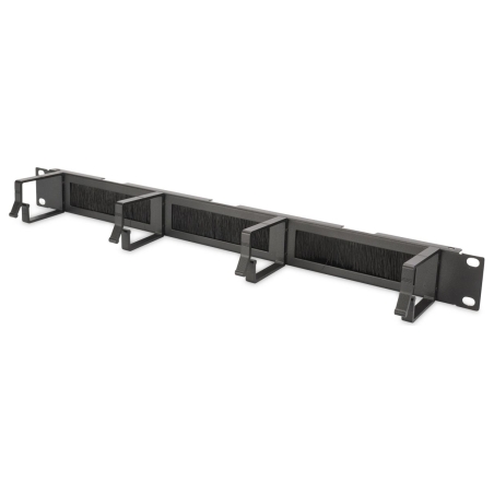 Digitus Cable Management Panel with Brush Entries for 483 mm (19") Cabinets, 1U | DN-97663