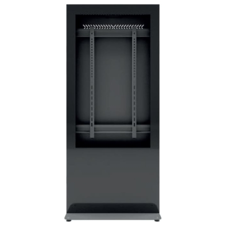 Edbak Floor stand | IDS10.55 Indoor Public Display Totem with glass front | 55 " | Black