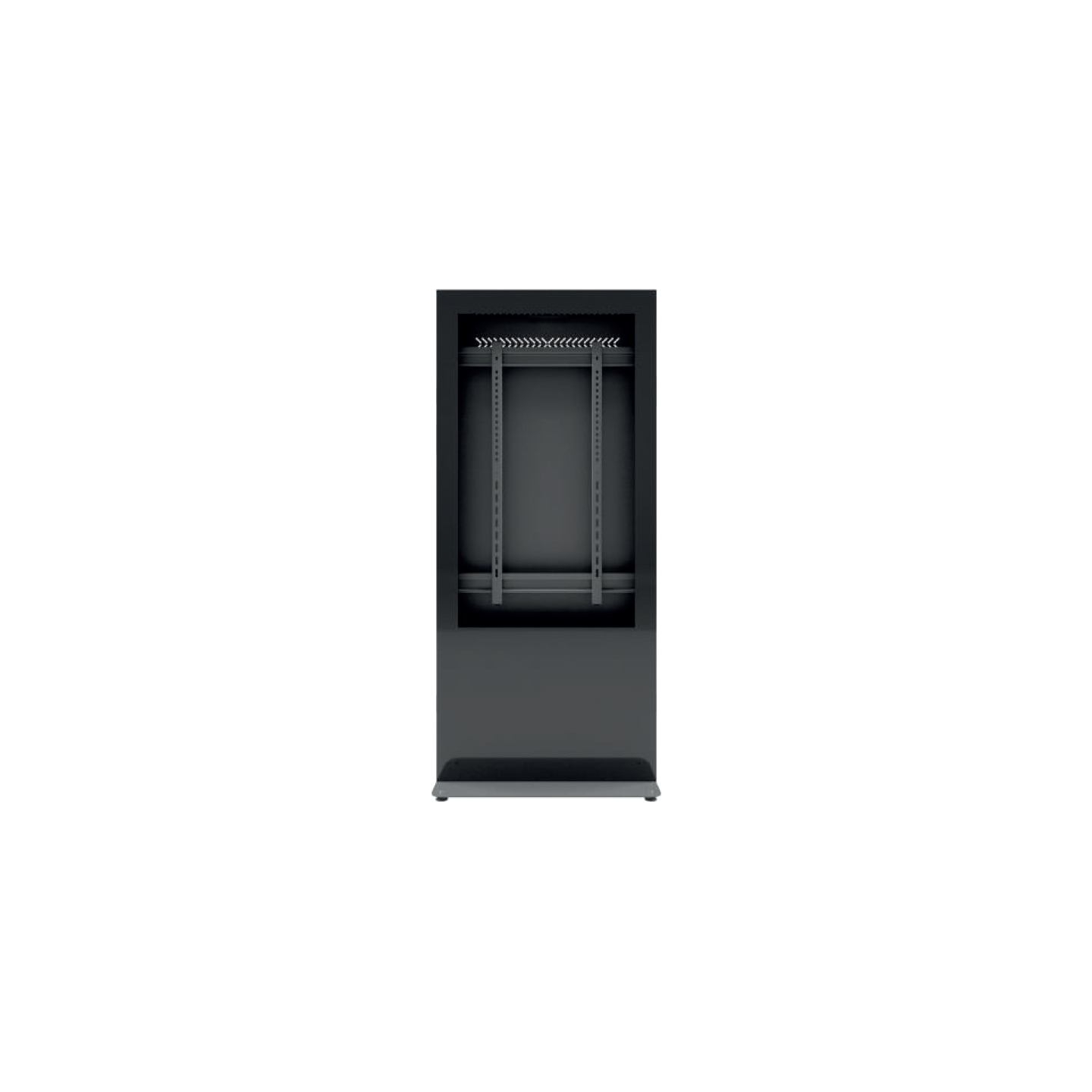 Edbak Floor stand | IDS10.55 Indoor Public Display Totem with glass front | 55 " | Black