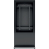 Edbak Floor stand | IDS10.55 Indoor Public Display Totem with glass front | 55 " | Black